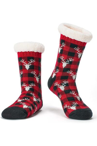 GENERAL Cozylook Women's Fuzzy Slipper Socks with Non-Slip Grippers, Cozy Flu...