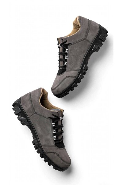 MOOGezgin Pantofi de trekking din piele naturală, anatomici, complet ortopedi...
