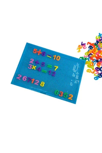 Generic Brand Joc Educativ Puzzle cu Cifre și Forme Colorate pentru Învățare ...