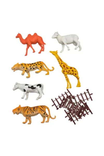 Generic Brand Jucărie Set Educativ cu Figurine Animale Domestice și Sălbatice...