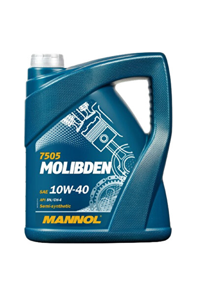 MANNOL Ulei motor MOLIBDEN BENZIN 10W40 MN7505-5, volum 5 litri, semi sintetic