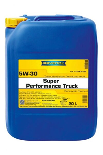 RAVENOL Ulei de motor Super Performance Truck 5W30 1122102-020, volum 20 litr...
