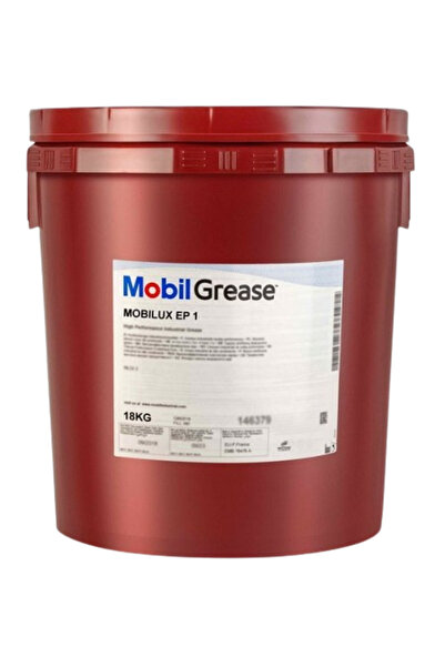 Mobil Vaselina Grease Mobilux EP 1, 18 kg, pe baza de litiu, recipient galeata