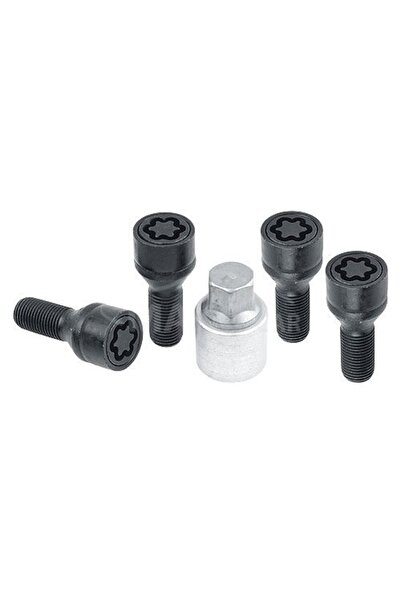 sicustar Set suruburi antifurt roti BVN131, M12 x 1.50 x 31, negre, hexagon, ...