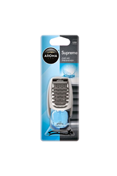 MTM Odorizant auto Aroma Car Supreme Slim 92047, volum 8 ml, parfum aqua