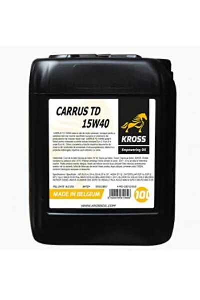 KROSS Ulei de motor CARRUS TD 15W40 KR810148, volum 10 litri, semisintetic