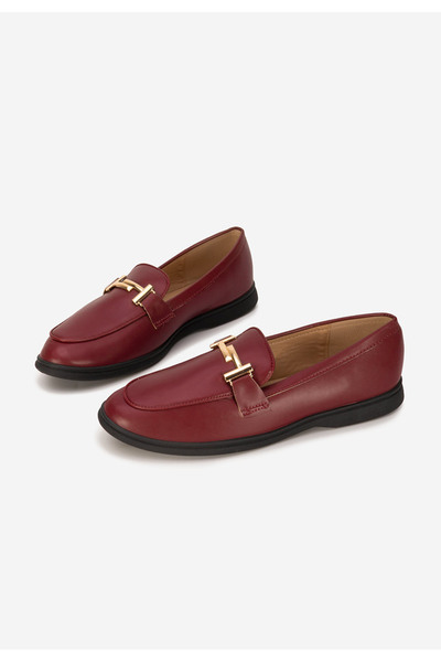 B T Shoes Mocasini barbati Felippe grena