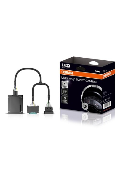 Osram Set 2 adaptoare LEDriving SMART CANBUS LEDSC03-1-2HFB, compatibile doar...