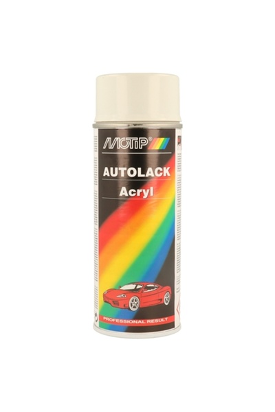 Motip Spray vopsea retus auto KOMPAKT AUTOLACK Acryl 45300, culoare alb-gri G...