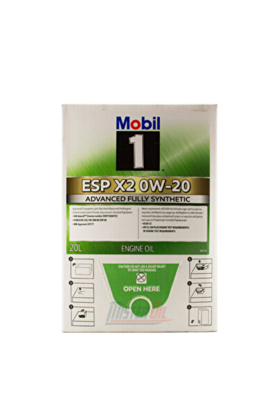 Mobil Ulei motor 1 ESP X2 0W20, volum 20 litri, sintetic, ambalat in cutie
