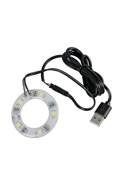 Lampa Proiector LED pentru odorizant auto 35187, cablu USB 120 cm, prindere c...