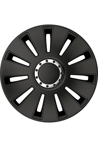 PETEX Set 4 capace roti Silverstone Pro RB531616, plastic ABS, 16 inch, negru...