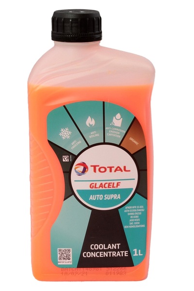 TOTAL Antigel concentrat GLACELF AUTO SUPRA G12 213781, fara silicati, volum ...