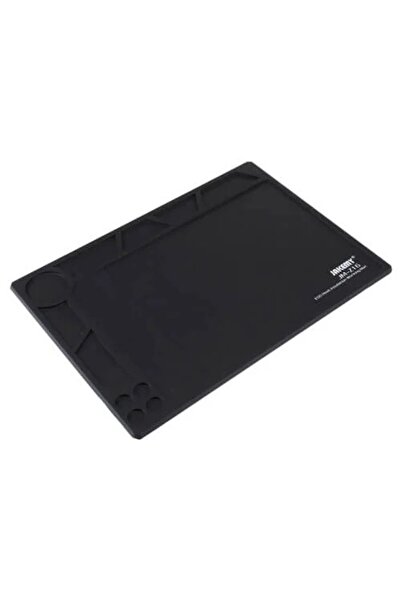 Jakemy Covoraș de service antistatic 36 x 26 cm cu organizator de componente, Z16, ESD, Izolator termic 300 ° C