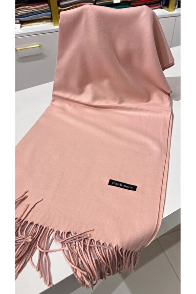 EB SCARF Κασμιρένιο μάλλινο σάλι και κασκόλ ώμου διπλής όψης με ντεγκραντέ χρ...
