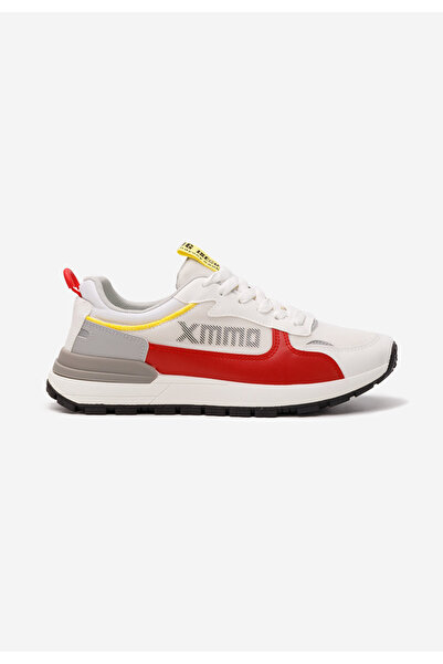 B T Shoes Sneakers barbati Damon albi