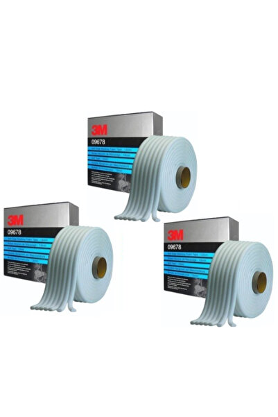 3M Set 3 role banda mascare chedere PR9678, 13 mm x 50 metri, din spuma