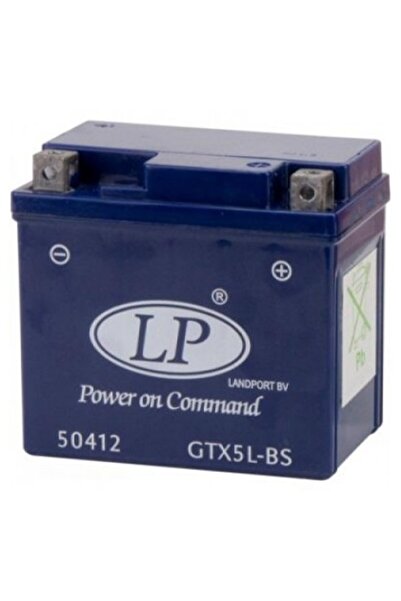 Landport Baterie moto GTX5L-BS, 12 V, 4 Ah, 60 A, cu gel