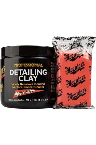 Meguiars Argila agresiva decontaminare caroserie Aggressive Overspray Clay C2...