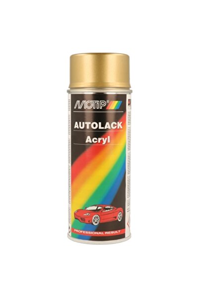 Motip Spray vopsea retus auto KOMPAKT AUTOLACK Acryl 52350, culoare auriu met...