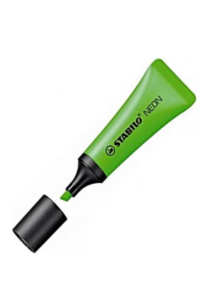 Stabilo Highlighter Neon Green - 3 Pieces