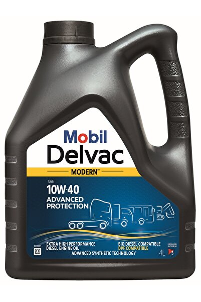 Mobil Ulei de motor DELVAC MODERN 10W40 Protecție Avansată 157474, volum 4 li...
