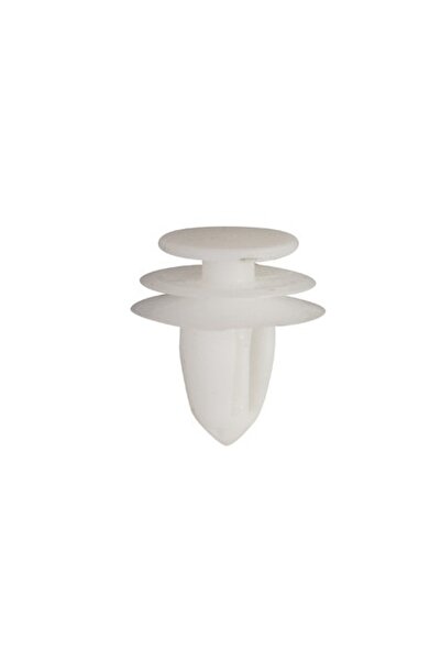 RESTAGRAF Set 12 clipsuri auto A12559, diametru 8 mm, din plastic, alb, pentr...