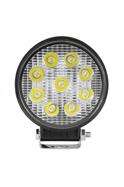 JBM Proiector LED 52414, 9 LED-uri x 3 W, 1450 lumeni, rotund, lumină concent...