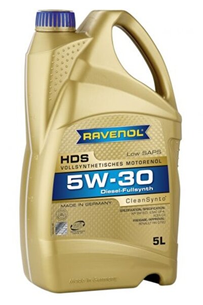 RAVENOL Ulei de motor HDS 5W30 1111121-005, volum 5 litri, sintetic