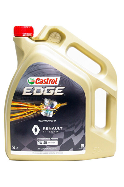CASTROL Ulei de motor EDGE Renault F1 0W40 RN17 RSA 7711943670, volum 5 litri...