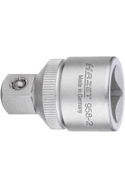 HAZET Adaptor reductor, clichet HZ958-2, lungime 36 mm, otel crom vanadiu, ac...