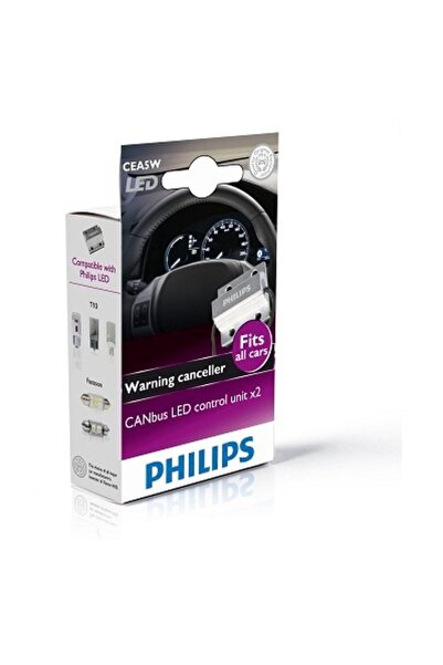 Philips Set 2 bucăți LED CANBUS Control 12 V, 5W, 12956X2