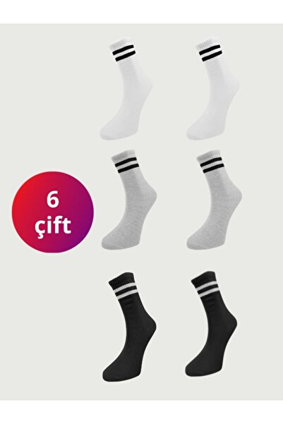 ELASTİQ Unisex prugaste teniske čarape za fakultet