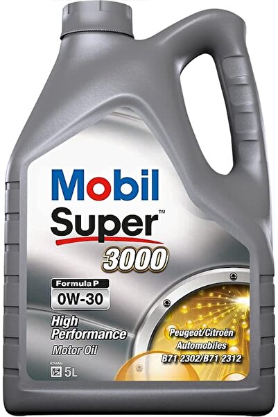 Mobil Ulei de motor Super 3000 Formula P 0W30, volum 5 litri, sintetic