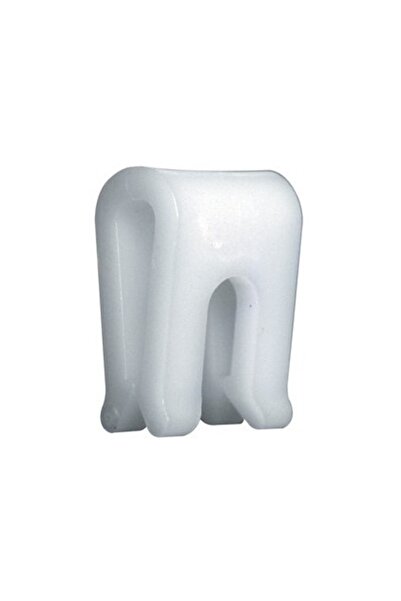 RESTAGRAF Set 4 clipsuri auto A9647, plastic, alb, pentru fixare grila frontala