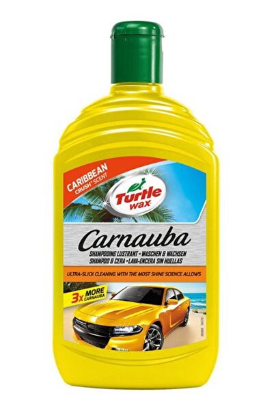 Turtle Wax Sampon auto cu ceara Carnauba FG53337, 0.5 litri