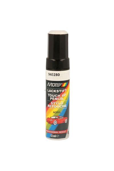 Motip Marker vopsea retus auto KOMPAKT LACKSTIFT Acryl 945280, culoare alb, 1...