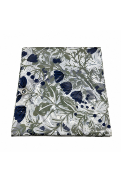 Generic Brand Perdea de Duș 180 x 180 cm, Impermeabilă, cu 12 Inele de Prinde...