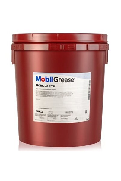 Mobil Vaselina Grease Mobilux EP 0, 18 kg, pe baza de litiu, recipient galeata