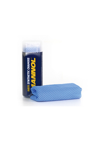 MANNOL Laveta sintetica Synthetic Chamois 9811, albastra, 43 x 32 cm