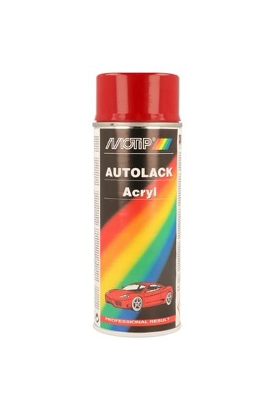 Motip Spray vopsea retus auto KOMPAKT AUTOLACK Acryl 41350, culoare rosu GL, ...