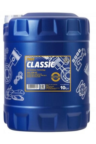 MANNOL Ulei de motor Classic 10W40 MN7501-10, volum 10 litri, sintetic