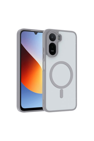 Microsonic MagSmoke Neo Gray Case Compatible with the Xiaomi Redmi A7 Pro