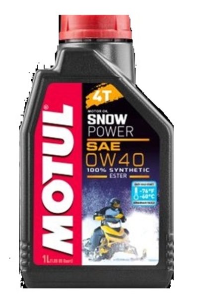Motul Ulei de motor 4T SNOWPOWER 0W40, volum 1 litru, sintetic