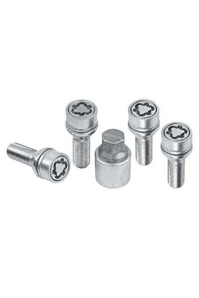 sicustar Set suruburi antifurt roti VN435BIM, M14 x 1.50 x 35, hexagon, cheie...