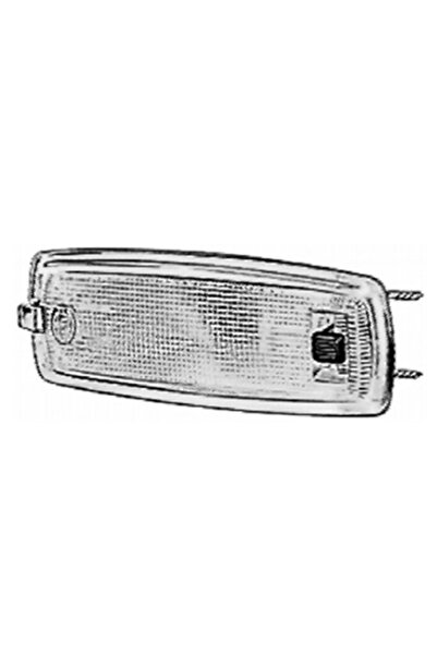 Hella Bec auto iluminare interioara K (10W) 12 V 111x44 mm, 2JA 003 388-007, ...