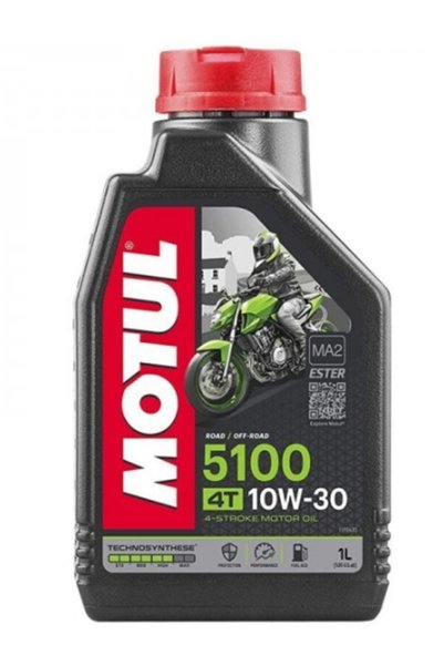Motul Ulei motor 4T 5100 ESTER 10W30, volum 1 litru, semi sintetic