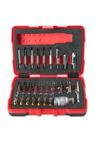 KS Tools Set 34 piese extractoare suruburi 150.7060, cu cap hexagonal, 1/4 in...