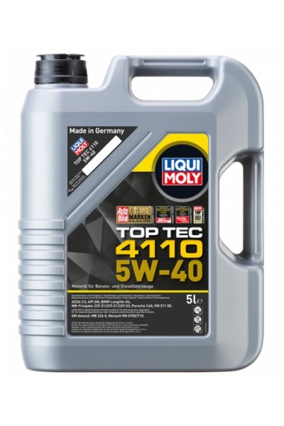 Liqui Moly Ulei de motor Top Tec 4110 5W40 21479, volum 5 litri, sintetic