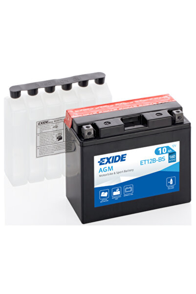 EXIDE Baterie motocicleta Maintenance Free EBYT12B-BS, tensiune 12 V, amperaj...